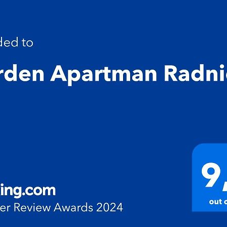 קושיצה Garden Apartman Radnica - Private Parking Included מראה חיצוני תמונה